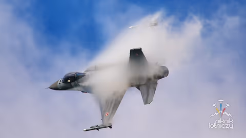F-16 Tiger Demo Team Na Nowotarskim niebie — 3