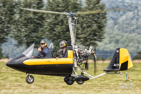 Józek Stachoń Tutoń jeden pilot dwie maszyny. — 2
